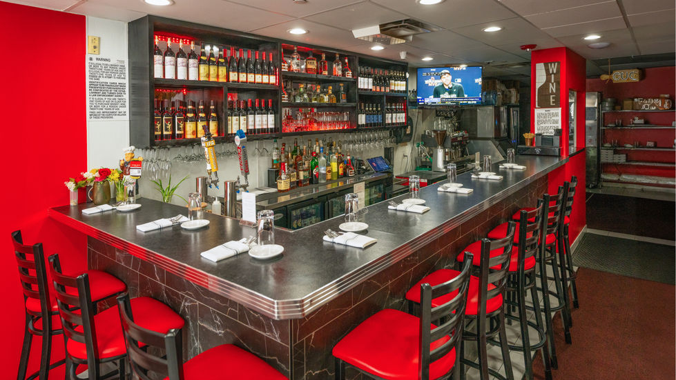 The Bar of Cucina Bella Denver