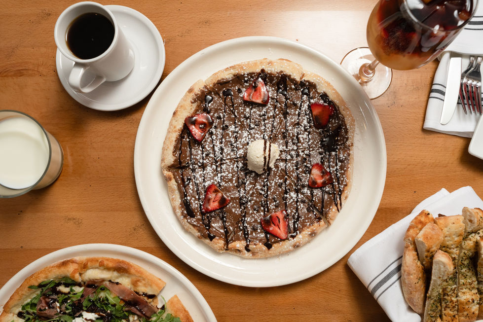 Chocolate Dessert Pizza