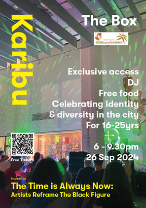 Karibu youth event at The Box