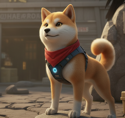 Firefly_GeminiFlash_Give me only the dog 466985.png