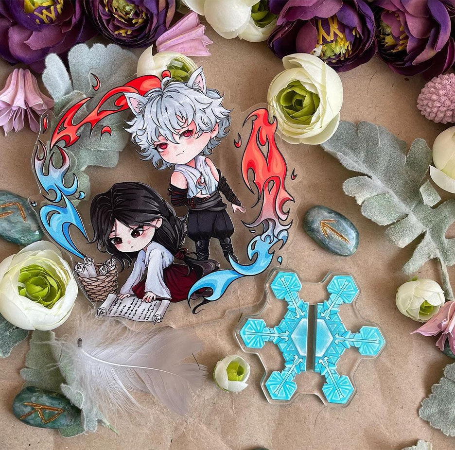 Товар: Фігурка чібі Емі та Шіро
