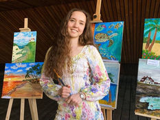 Czesć, nazywam się Weronika! Jestem założycielką Wizards of art