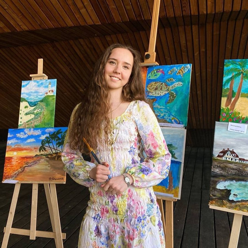 Czesć, nazywam się Weronika! Jestem założycielką Wizards of art