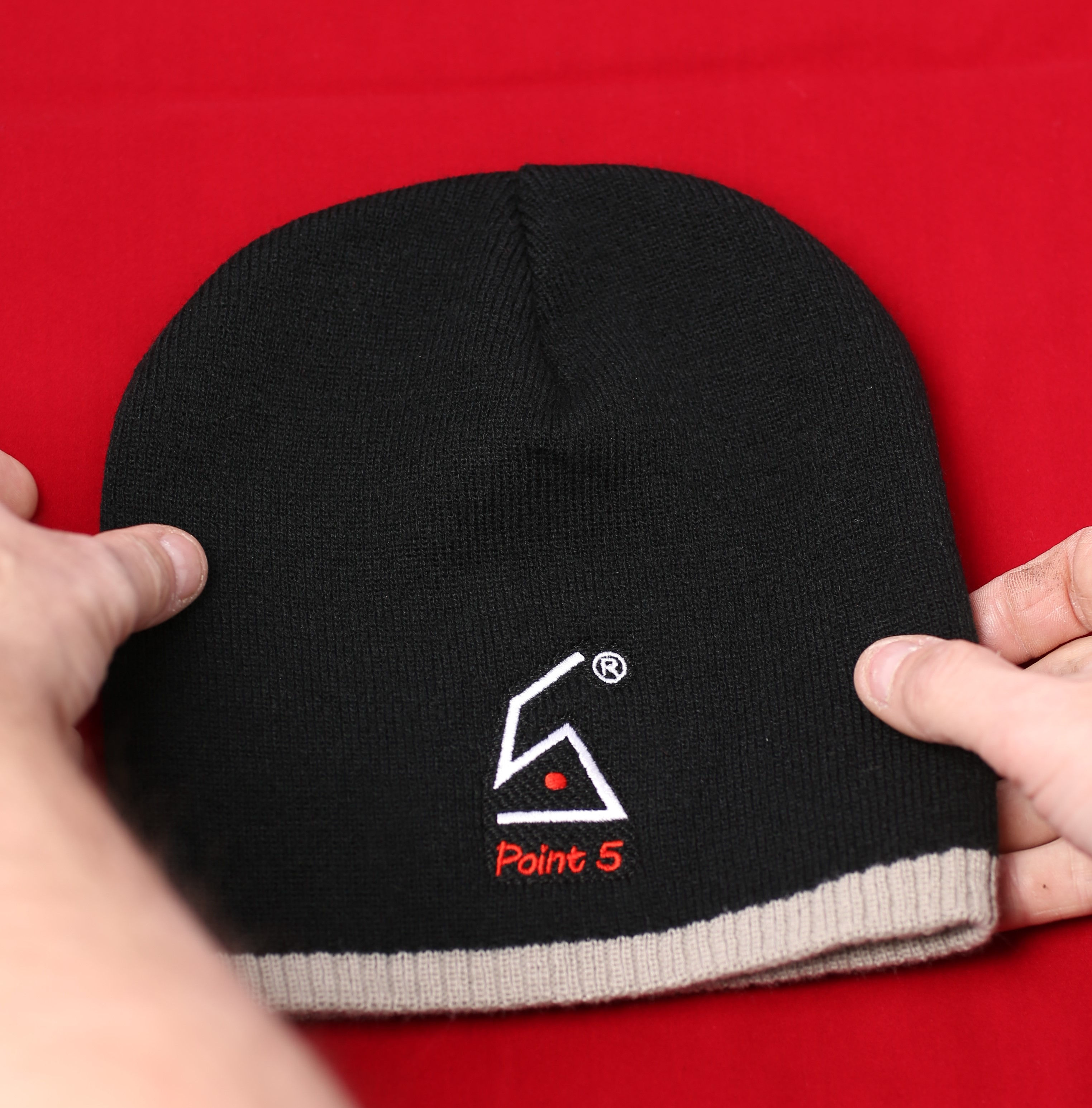 Point5  Beanie. Black 