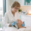 Woman recieving Exosomes Microneedling in Iris Beauty Vancouver