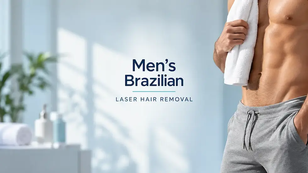 Men's Brazilian Laser Hair Removal Vancouver: Cost & What's Included