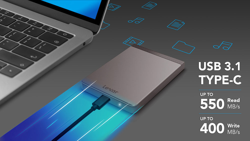 Lexar SL200 Portable 1TB SSD