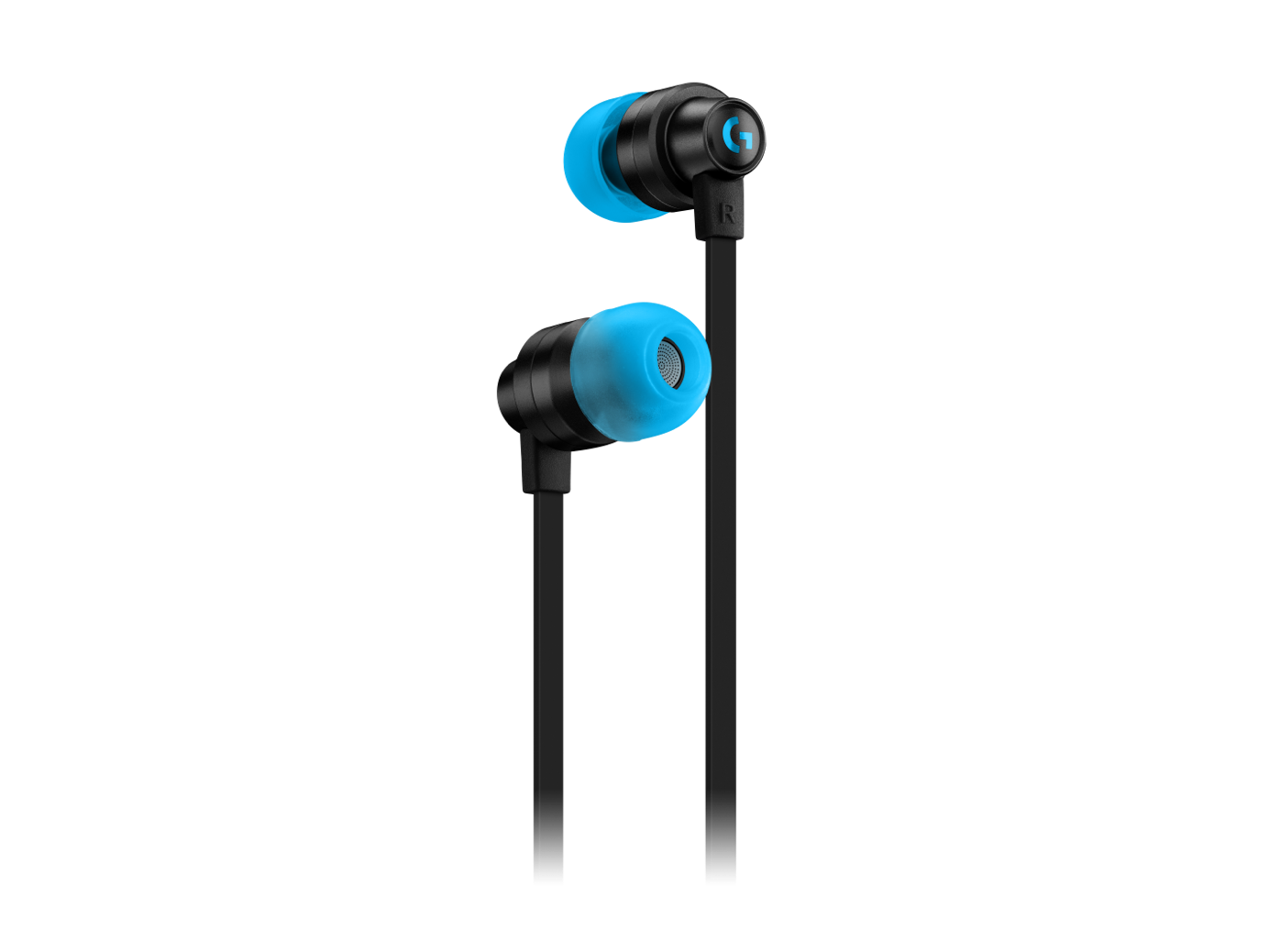 LOGITECH G333 Gaming Earphones - BLACK - 3.5 MM - EMEA