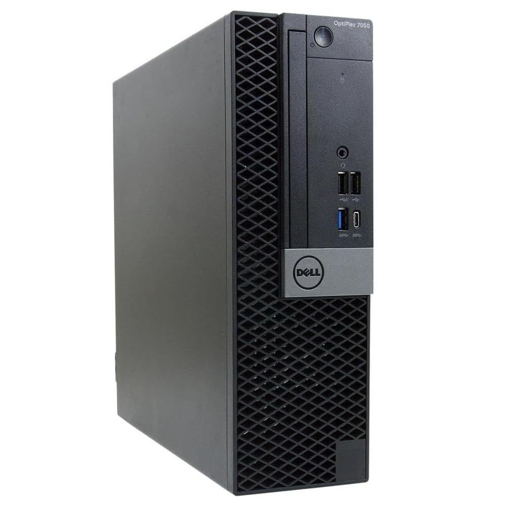 Black Dell desktop computer tower