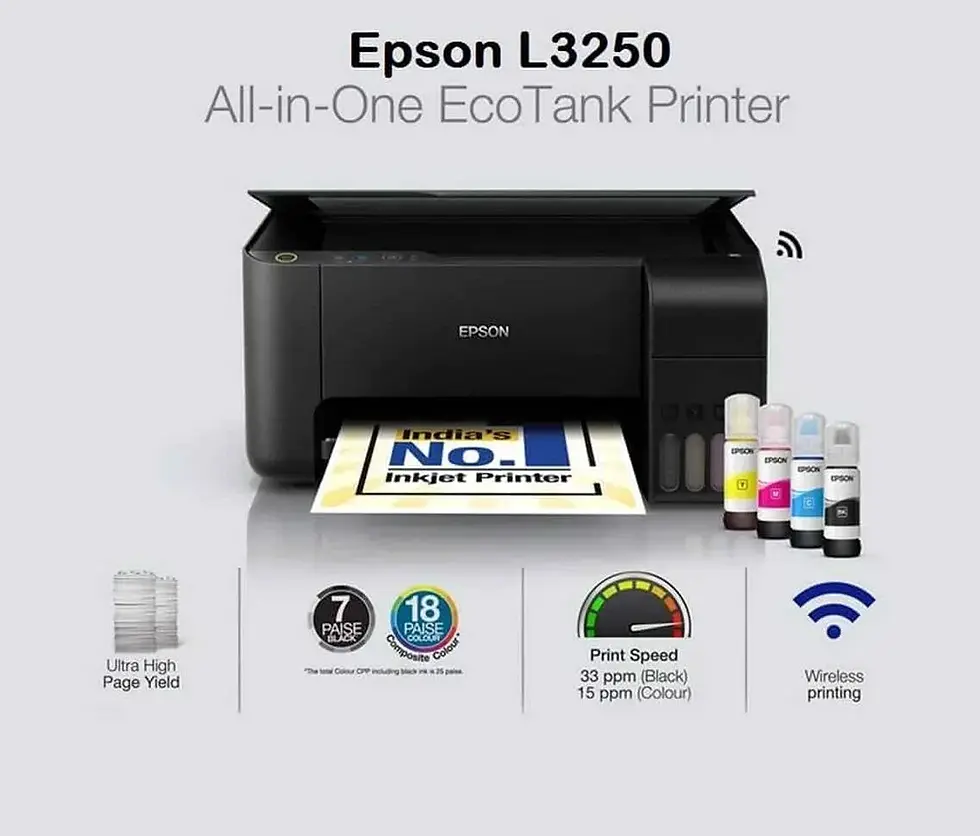 EPSON ECOTANK INKTANK PRINTER L3250