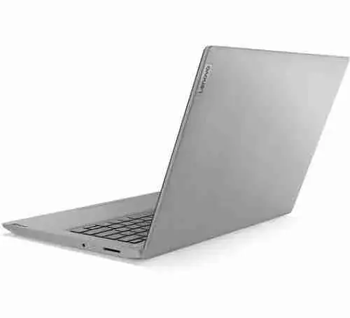 Thumbnail: Silver HP Pavillion x360 laptop, partially open