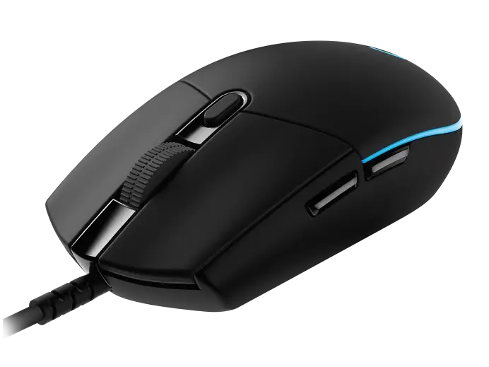 LOGITECH PRO (HERO) Gaming Mouse - BLACK - USB - EWR2