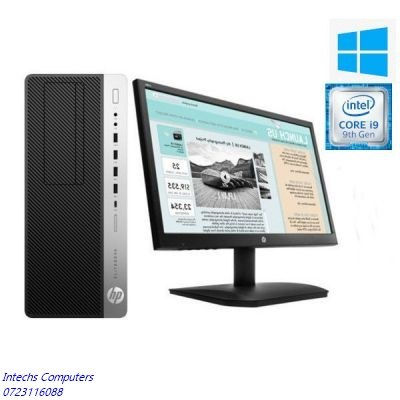 HP EliteDesk 800 G5 Core i5 9th Gen | 8GB | 128GB SSD + 500GB HDD – Intechs Computers Nairobi