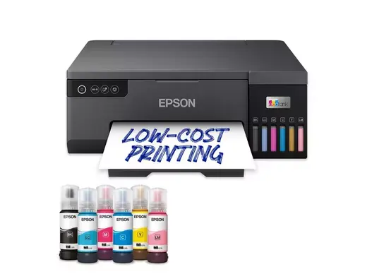 Epson L8050 Photo Printer, Print - Wi-Fi, Wi-Fi Direct, USB Interface - C11CK374