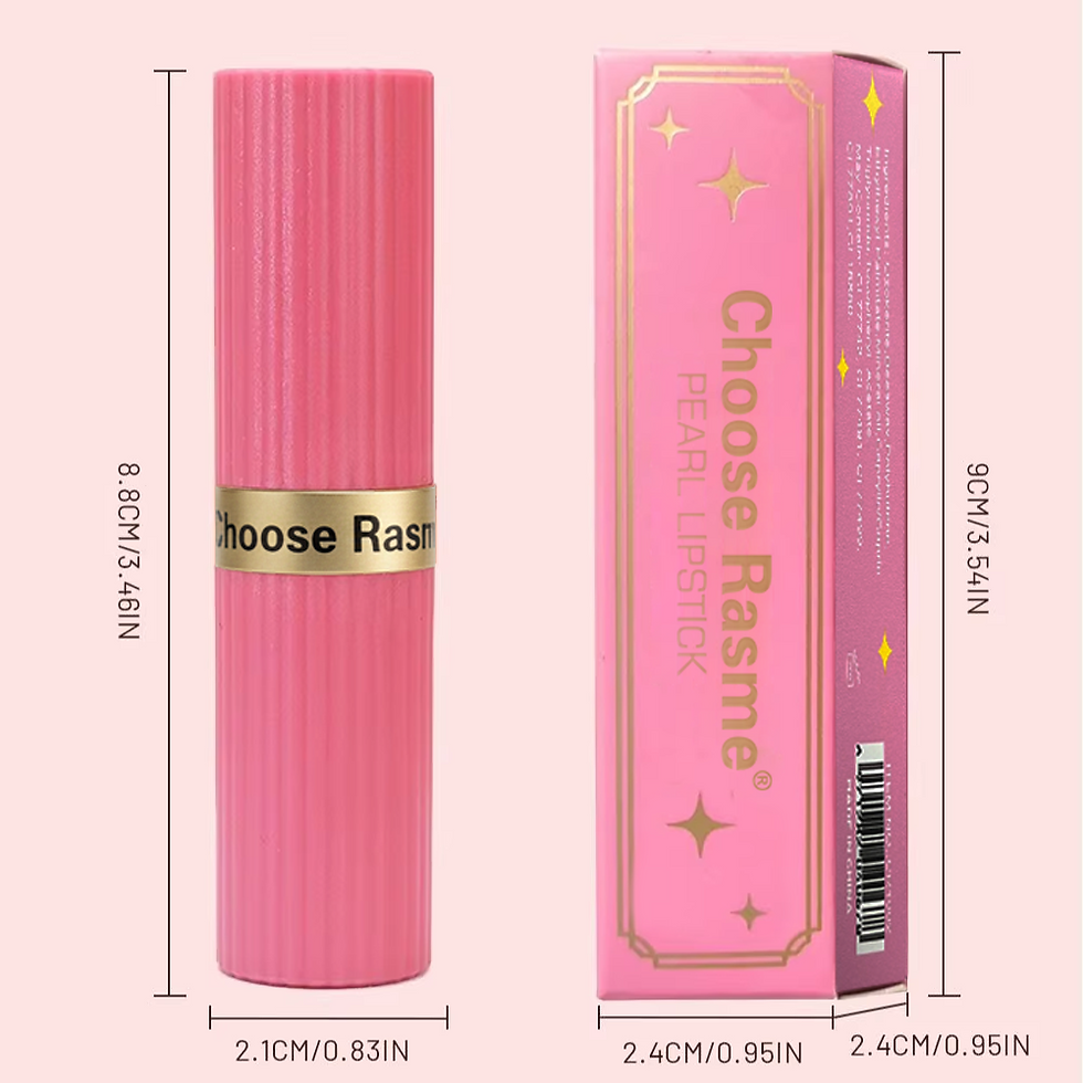 Thumbnail: Pearlescent Pink Glitter Velvet Lipstick Metallic Waterproof Long Lasting Matte 