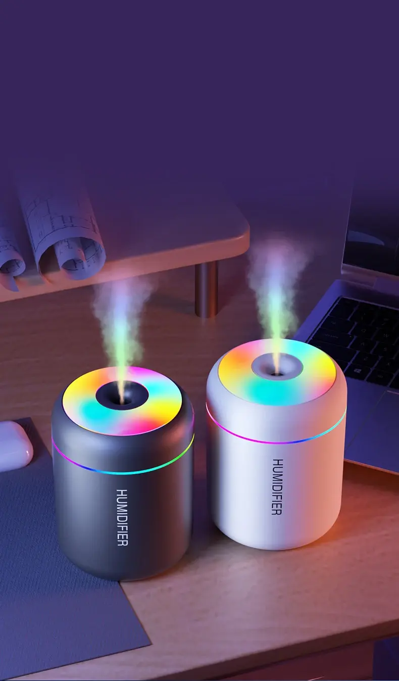 Thumbnail: 180ML Mini Air Humidifier USB Electric Aroma Diffuser Essential Oil Purifier Aro