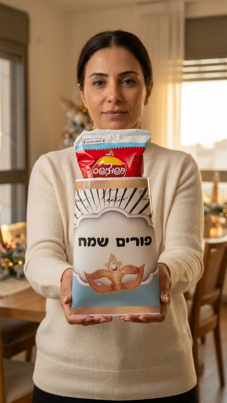 תמונה ממוזערת: חטיף מלוח אישי ממותג
