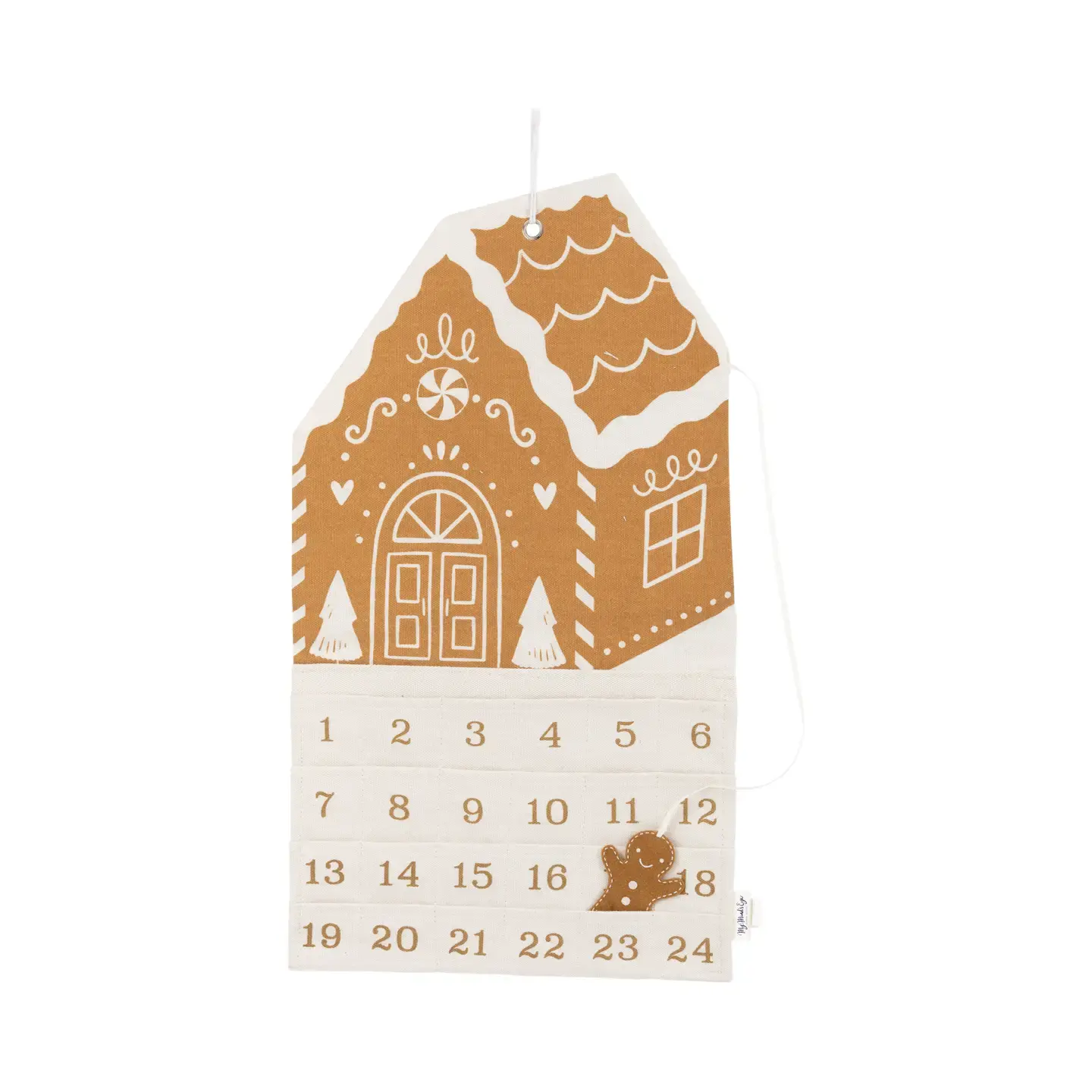 Gingerbread House Canvas Advent Calendar