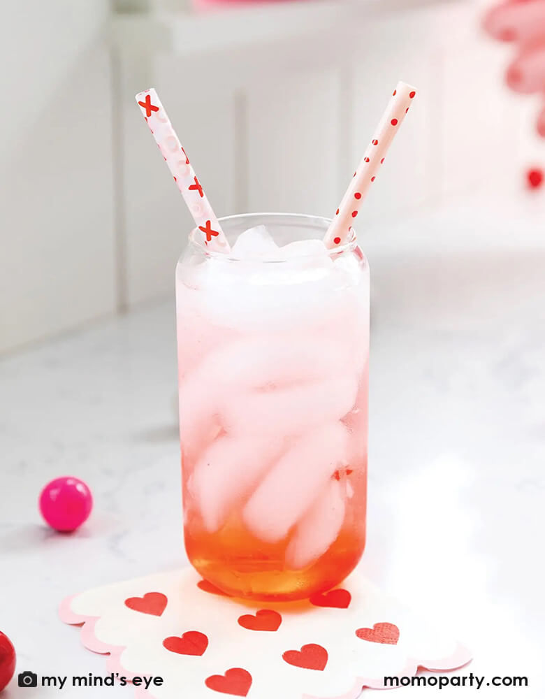 Thumbnail: XOXO Reusable Valentines Straws