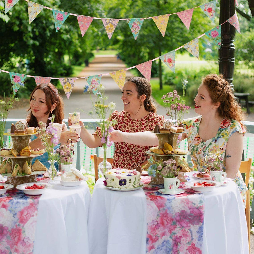 Thumbnail: Truly Scrumptious Floral Vintage Banner