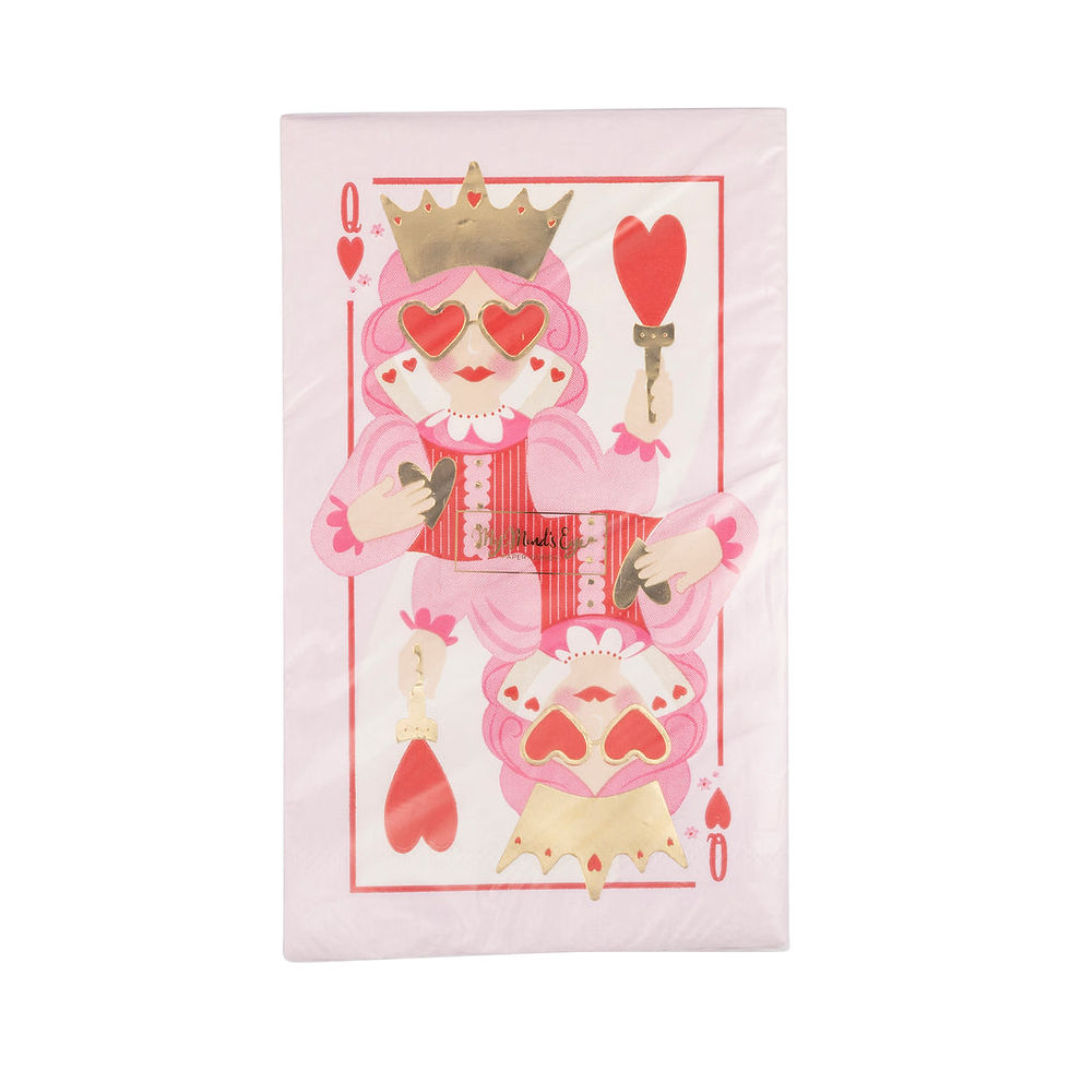 Thumbnail: Queen of Hearts Dinner Napkin
