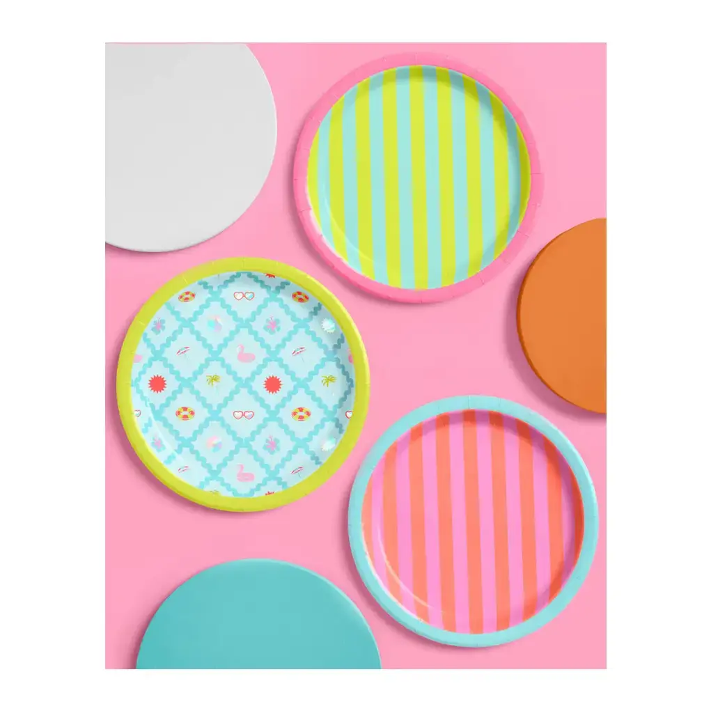 Pool Party Paper Plates – 24 Plates
