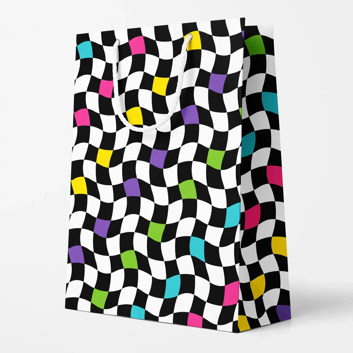 Checkered Chaos Gift Bag