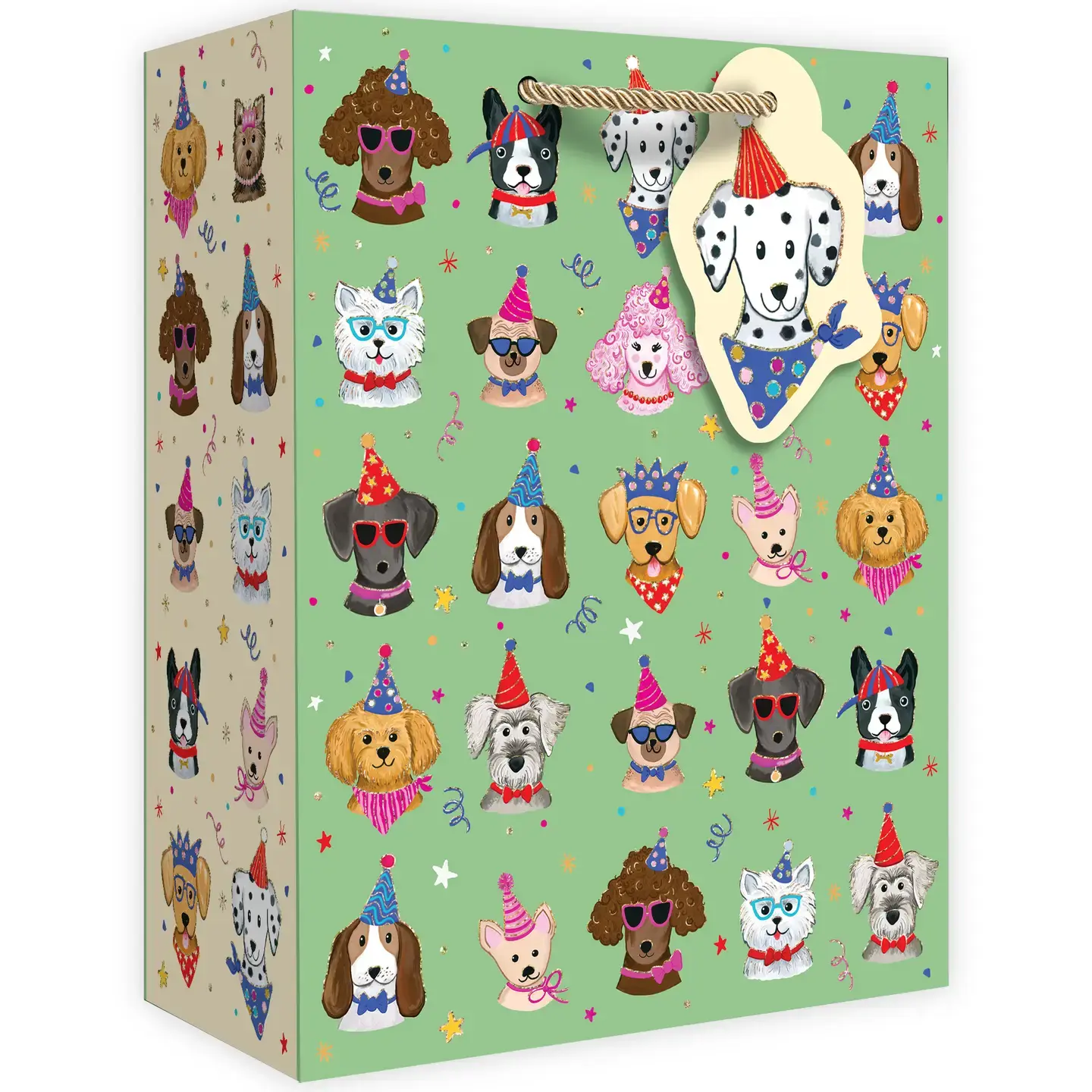 Festive Pups – Gift Bags – Large Tote