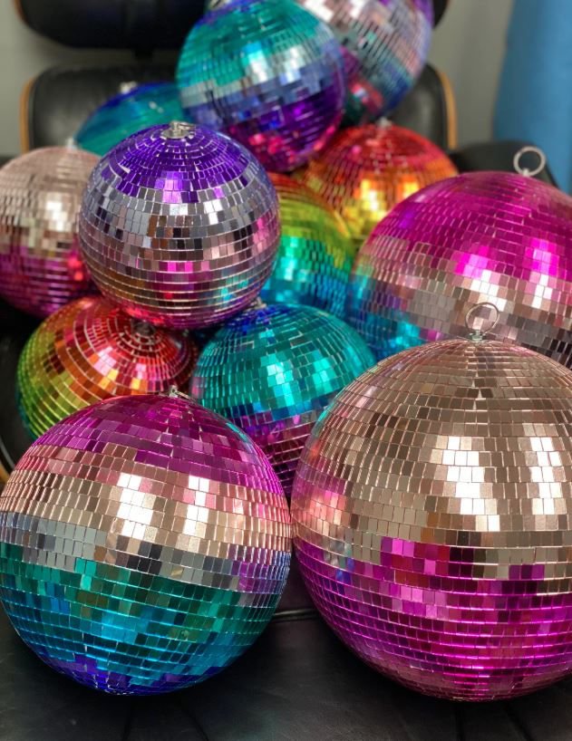 Thumbnail: Colorful Disco Balls - Assorted Colors & Sizes