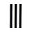 Thumbnail: Black Noir Cabana Stripe Guest Towels