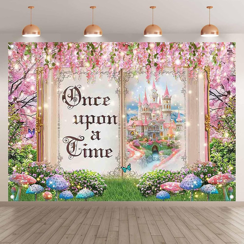 Time Back Drop Once Upon a Time Backdrop | OhMy! Creative