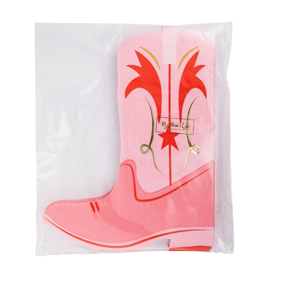 Thumbnail: Boot Shaped Paper Napkin