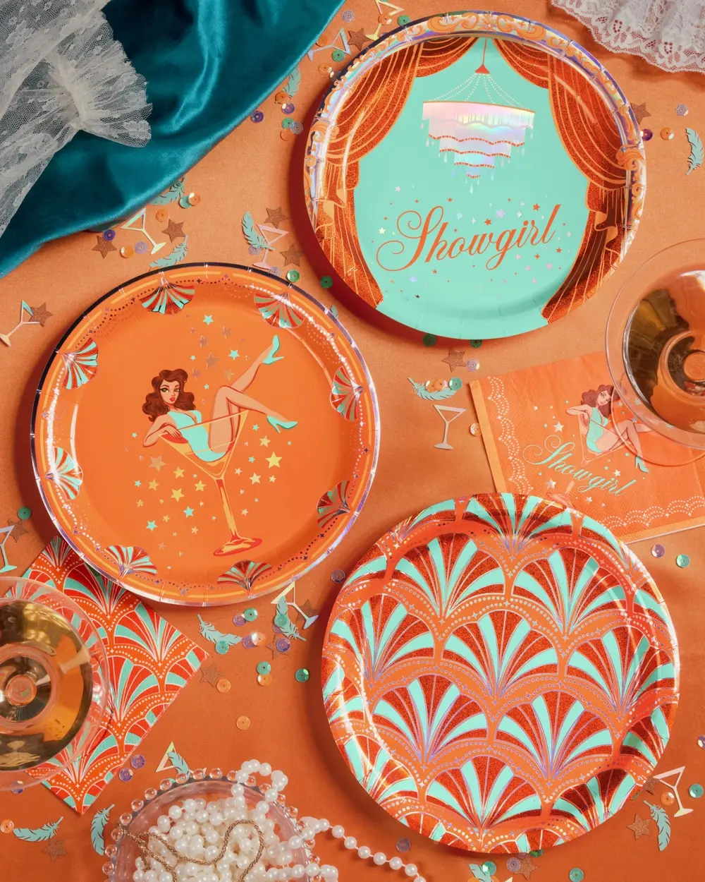 Life Of A Showgirl Dinner Plates