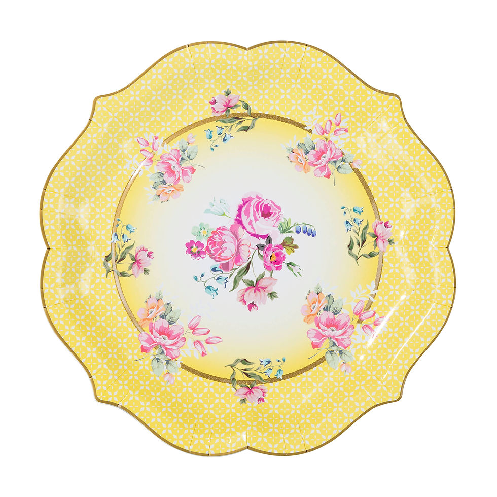 Thumbnail: Truly Scrumptious Floral Vintage Platters
