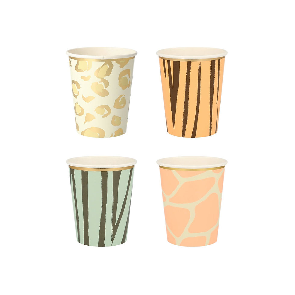 Thumbnail: Safari Animal Print Cups