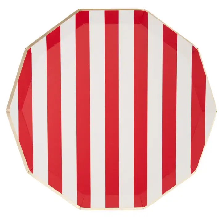 Thumbnail: Signature Cabana Stripe Large Plates