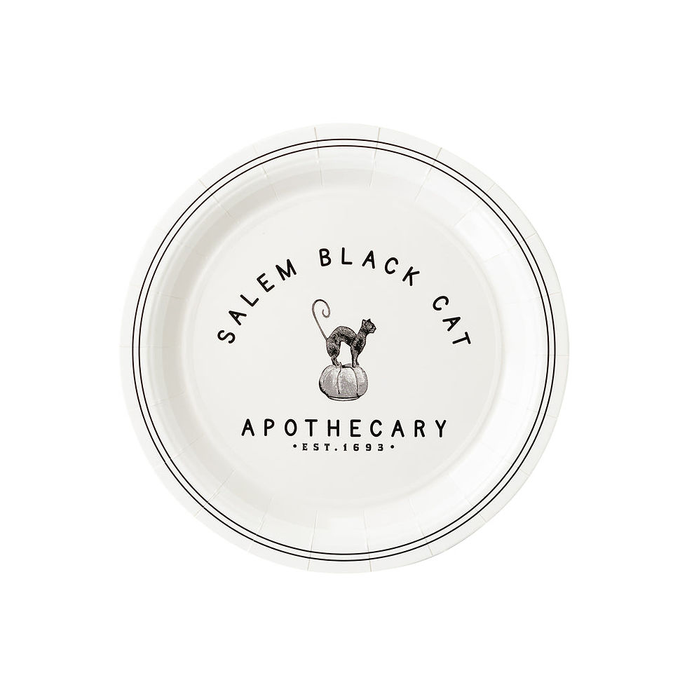 Thumbnail: Salem Apothecary Cat Plate