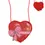 Thumbnail: Ribboned Heart Jeweled Crossbody Bag