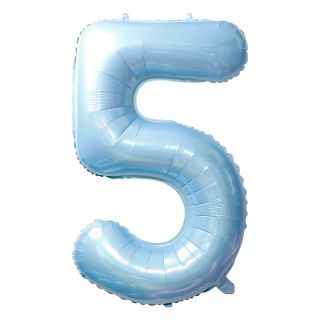 Thumbnail: Blue 40 Inch Big Number Balloons