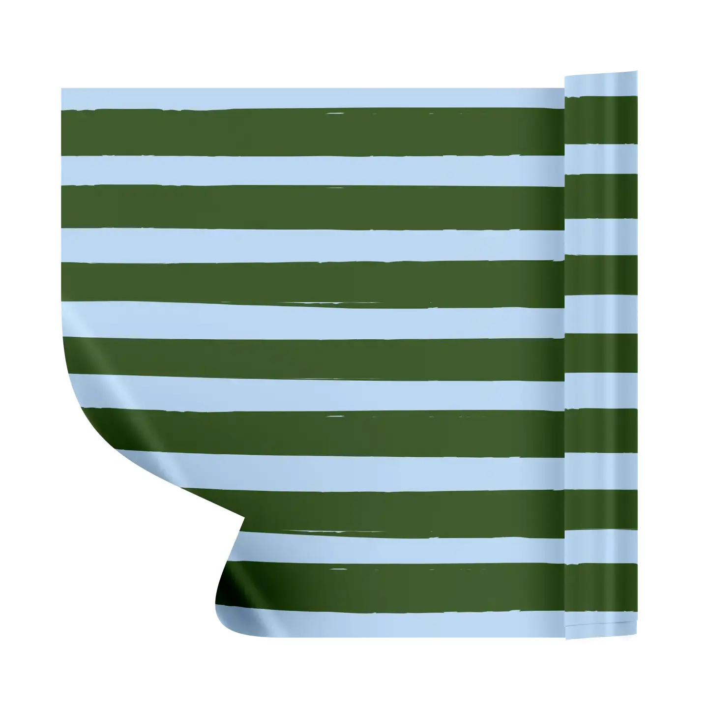 Blue/Green Stripe Table Runner