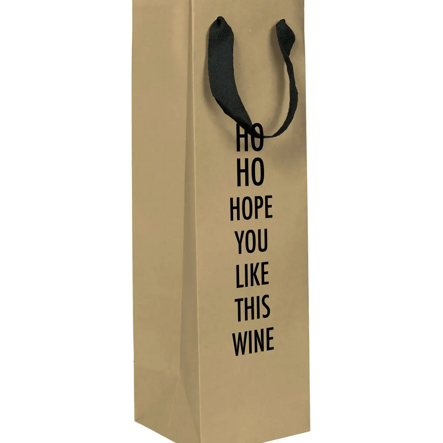 Ho Ho Hope - Christmas Wine Bag
