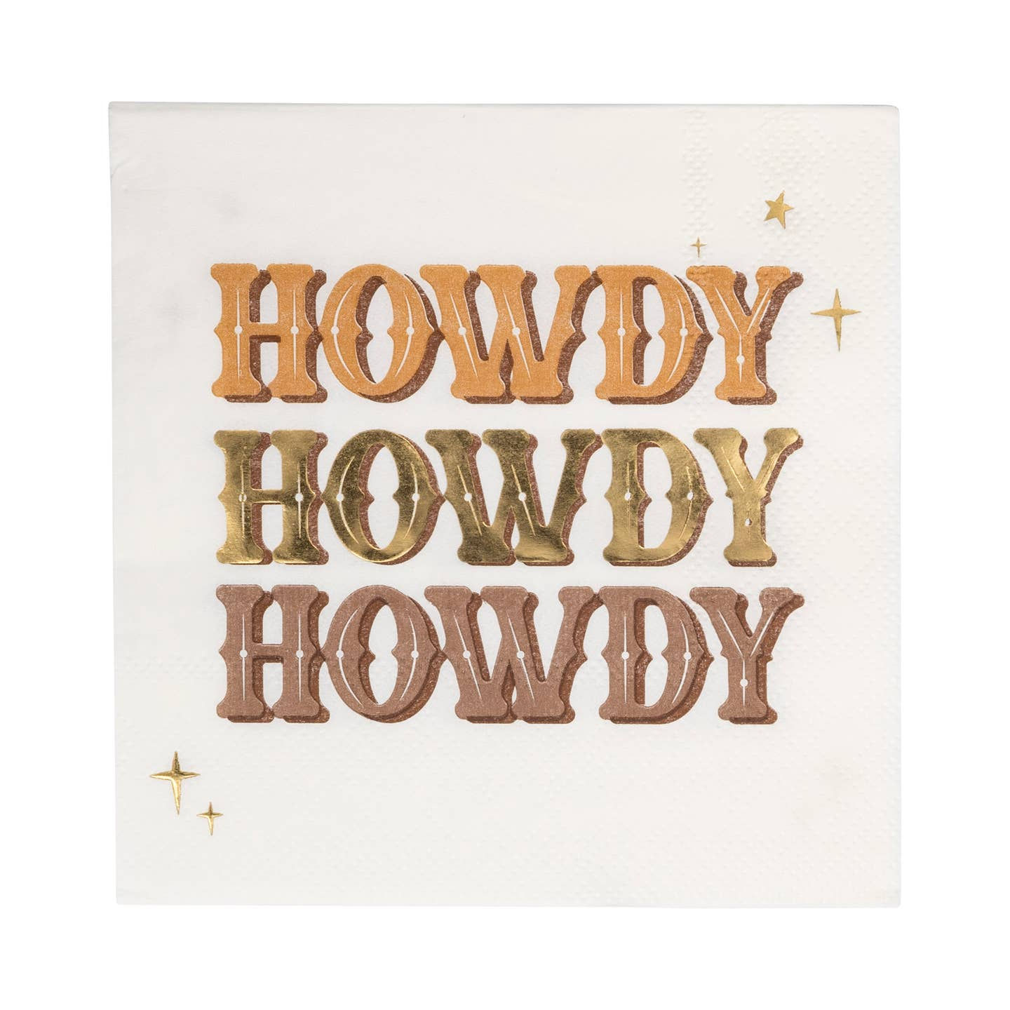Cowboy Howdy Napkins