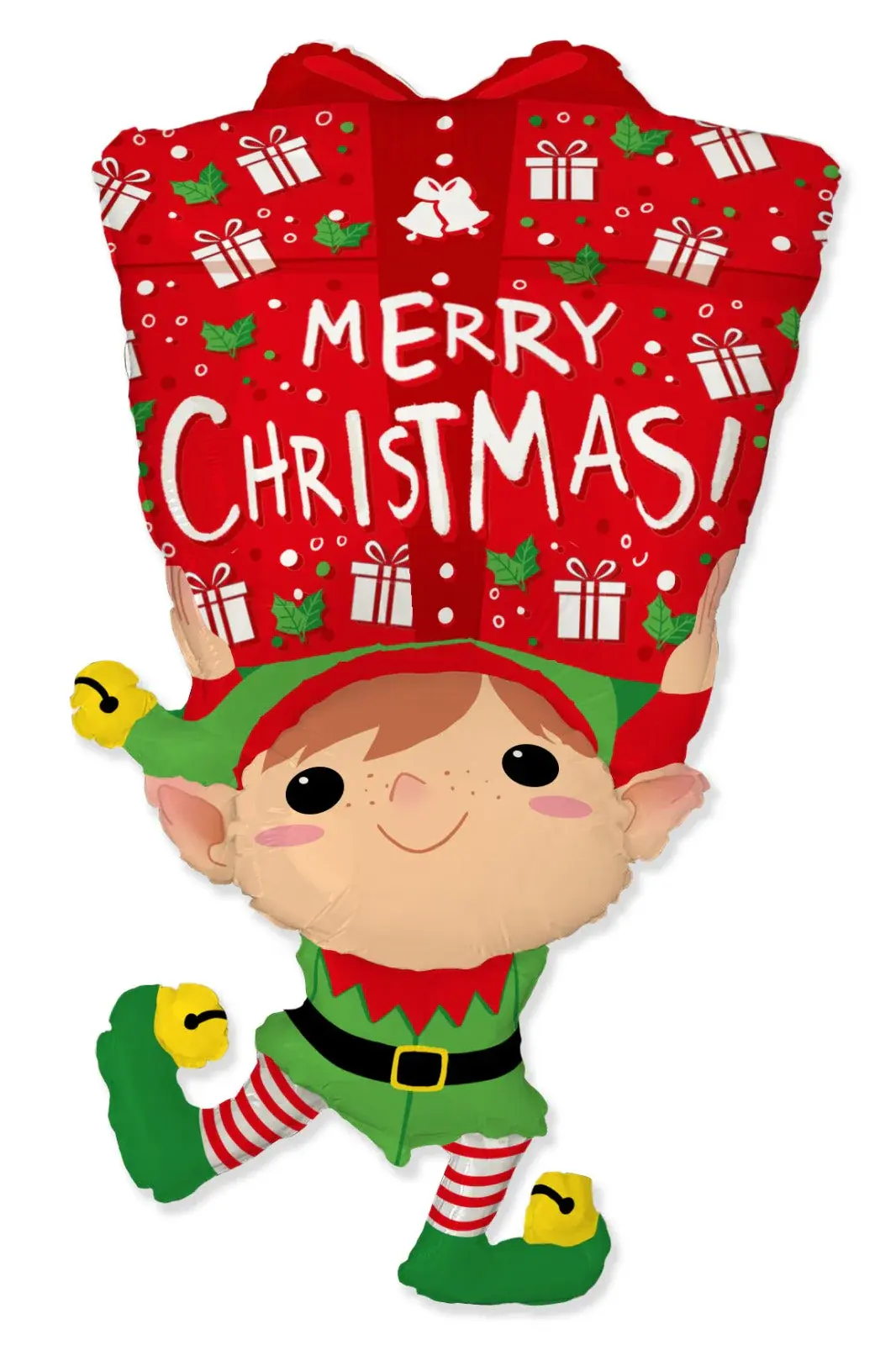 43" Christmas Xmas Elf Foil Balloon
