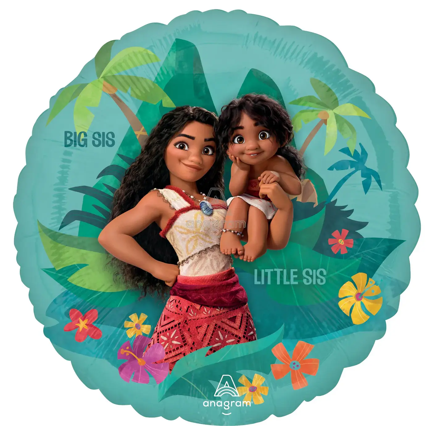 18" Moana 2 Foil Balloon