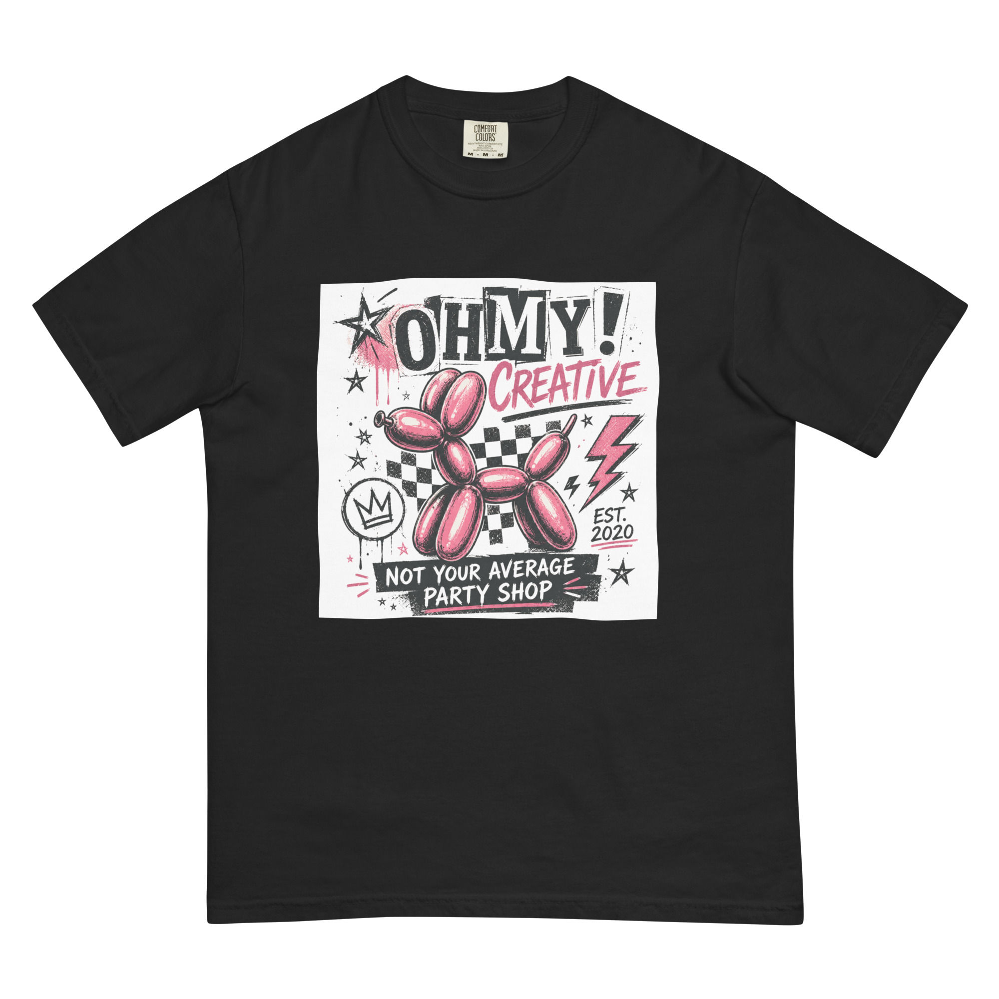 Unisex garment-dyed heavyweight t-shirt
