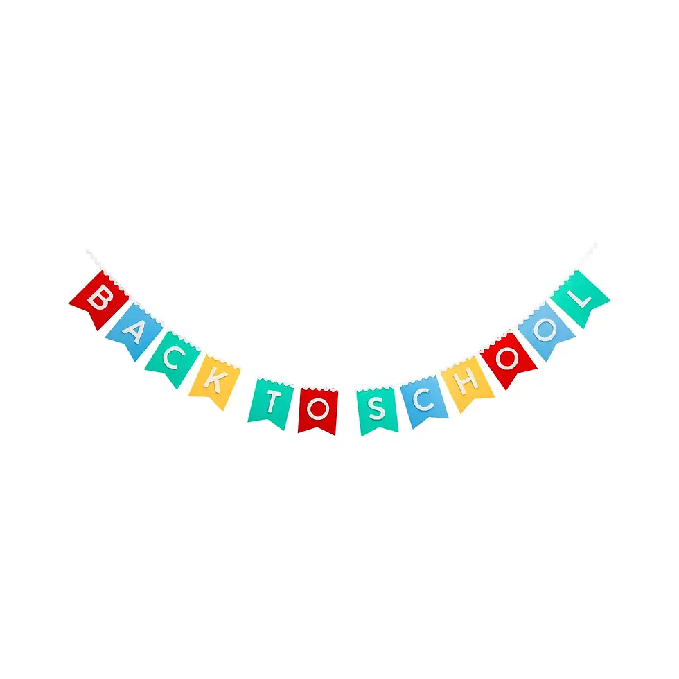 Thumbnail: Back To School Felt Banner