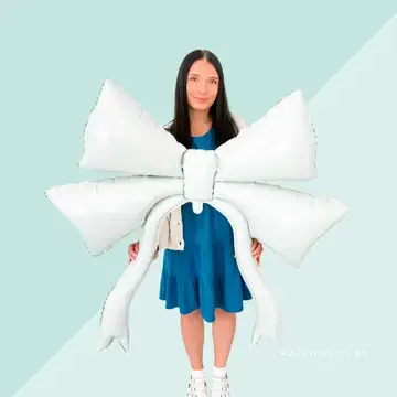 Thumbnail: Oversized Bow Foil Balloon (Air-Fill Only)