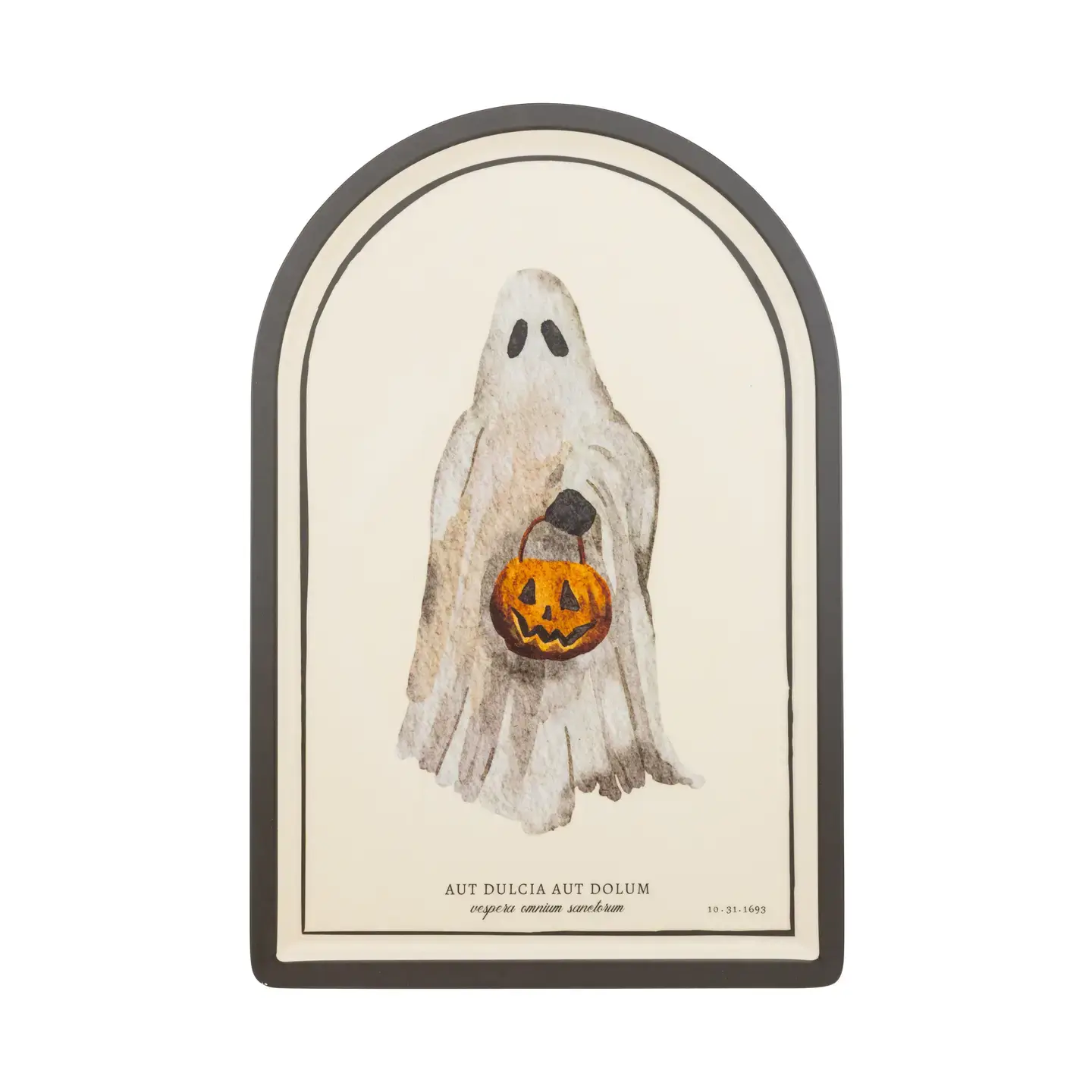 Ghost Arched Bamboo Tray