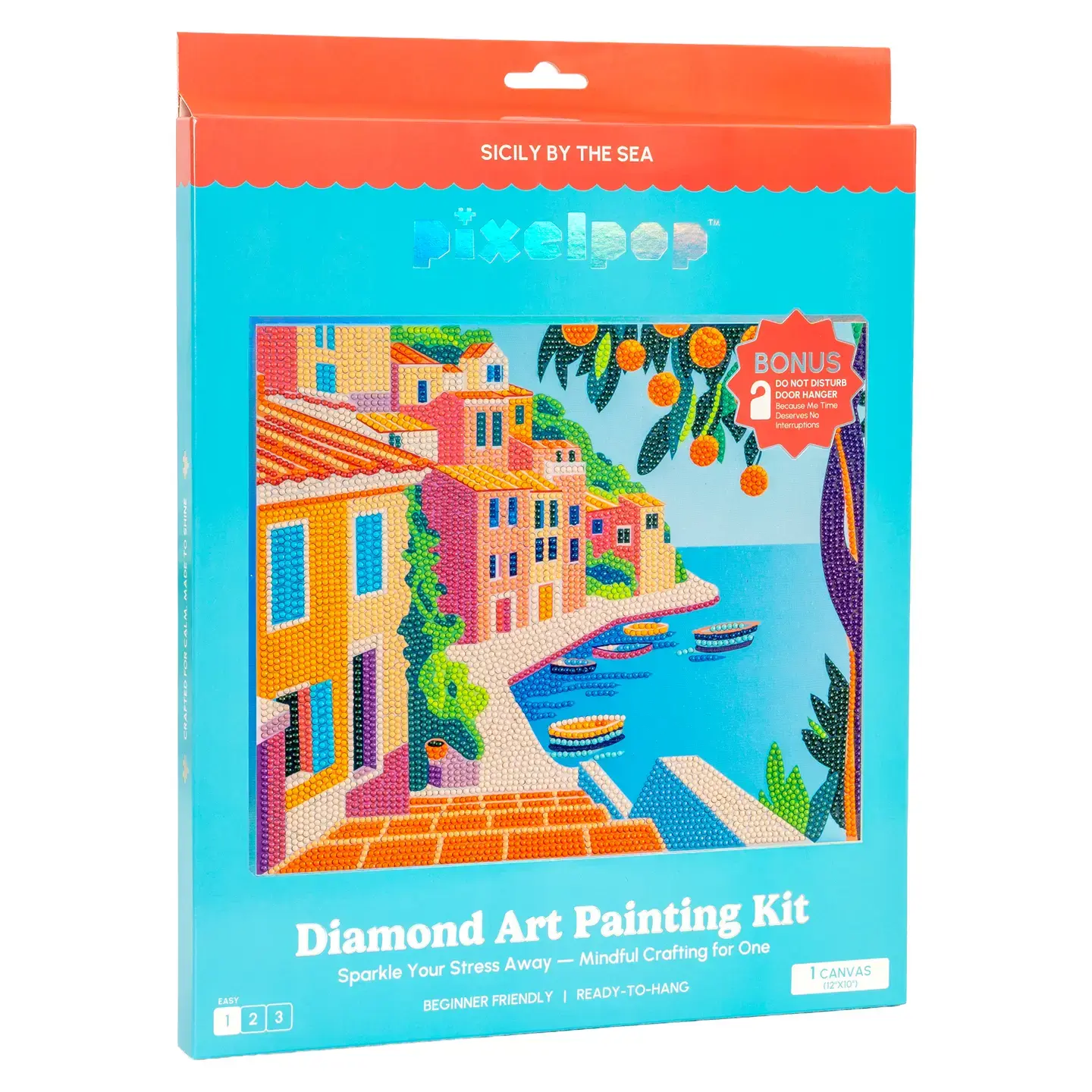 Pixelpop™ Diamond Art — Reset Edition - Sicily By the Sea