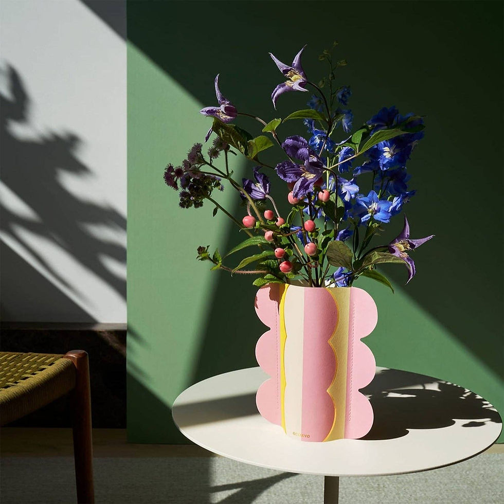Thumbnail: Octaevo Mini Paper Vase Riviera Wave